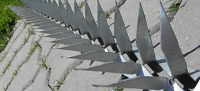 Concertina Wall Spikes